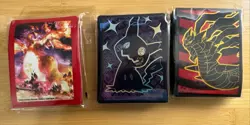 Pokemon TCG ETB Card Sleeves - Lot of 3 Sealed Charizard Lost Origin Paldean - Image 1