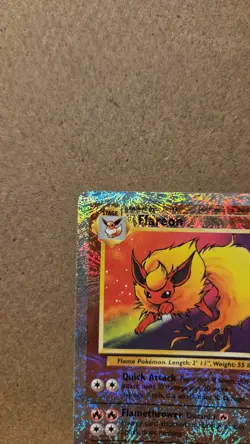 Flareon Legendary Collection 10/110 Rare Reverse Holo LP - ungraded Pokemon Card - Image 5