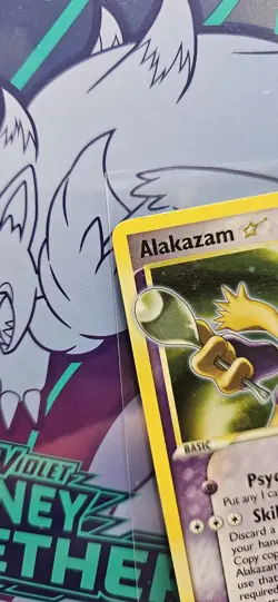 Alakazam Gold Star ⭐ 99/100 EX Crystal Guardians Pokemon Card See Photos - Image 4
