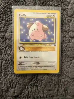 Cleffa Pokemon Black Star Promo Card #31 Pokemon League 2000 - Image 1