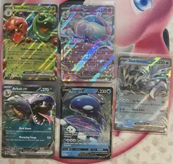 Pokemon TCG: 5 Card Lot EX/V Sword & Sheild Scarlet & Violet Era NEAR MINT - Image 1