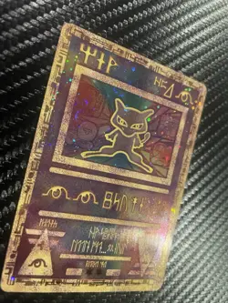 Ancient Mew Pokemon TCG Ancient Mew Promo Holo Rare Card 1999/2000 Ding On Back - Image 4