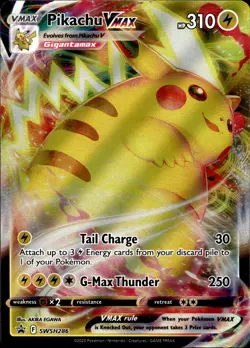 Pikachu VMAX Holofoil Promo SWSH: Sword & Shield Promo Cards SWSH286 NM - Image 1