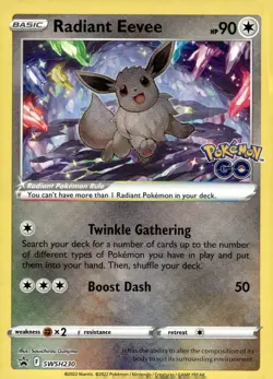 Radiant Eevee Holofoil Promo SWSH: Sword & Shield Promo Cards SWSH230 NM - Image 1