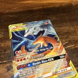 Pokemon TCG Reshiram Charizard GX Tag Team Card 20/214 Unbroken Bonds NM - Image 3