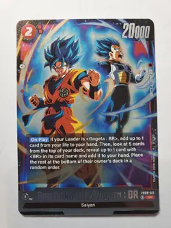 FB09 Lot of 6 Dragon Ball Super Rare SR Fusion World Dual Evolution TCG cards - Image 3
