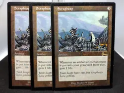 MTG Scrapheap Urza's Legacy X 3 Fast Shipping Magic The Gathering - Image 1