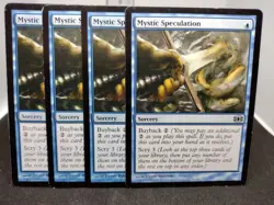 MTG Mystic Speculation Future Sight X 4 Playset Fast Shipping Magic The Gatherin - Image 1
