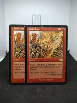 MTG Fault Line Urza's Saga X 2 Fast Shipping Magic The Gathering - Image 1