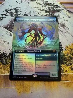 Emeritus of Ideation (Extended Art) Foil - Secrets of Strixhaven Magic MTG - Image 1