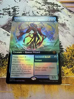 Emeritus of Ideation (Extended Art) Foil - Secrets of Strixhaven Magic MTG - Image 3
