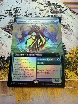 Emeritus of Ideation (Extended Art) Foil - Secrets of Strixhaven Magic MTG - Image 4