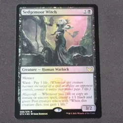 Sedgemoor Witch FOIL 86 MTG Strixhaven: School of Mages (STX) Rare NM - Image 1