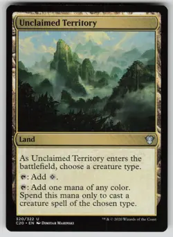 Unclaimed Territory Normal U Commander 2020 320 NM - Image 1