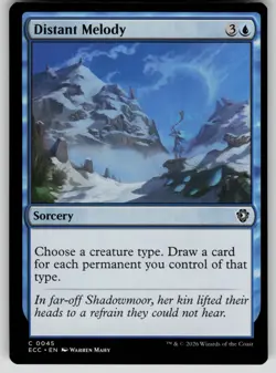 Distant Melody Normal C Commander: Lorwyn Eclipsed 45 NM - Image 1