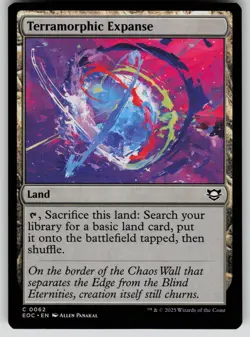Terramorphic Expanse Normal C Commander: Edge of Eternities 62 NM - Image 1