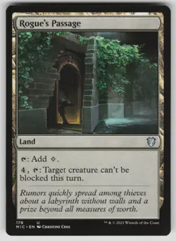 Rogue's Passage Normal U Commander: Innistrad: Midnight Hunt 179 NM - Image 1