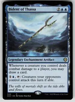 Bident of Thassa Normal R Starter Commander Decks 44 NM - Image 1