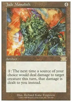 Jade Monolith 6th Edition Light Play MTG Magic DNA GAMES - Image 1