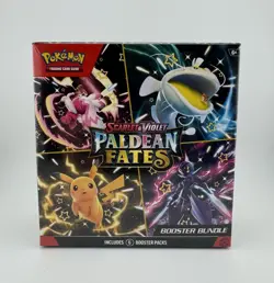 Pokemon TCG Scarlet & Violet Paldean Fates Booster Bundle, 6-Pack, New Sealed - Image 1