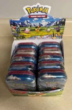 Pokemon TCG Ascended Heroes MINI TIN DISPLAY Factory Sealed 10x Tins /2x ART SET - Image 4