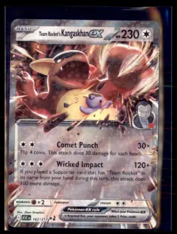 Pokemon Team Rocket's Kangaskhan ex 162/217 ME: Ascended Heroes Double Rare Holo - Image 1