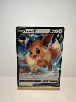 Eevee V 108/159 Holo V Rare Crown Zenith Pokemon Near Mint - Image 1