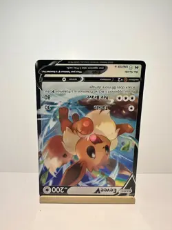 Eevee V 108/159 Holo V Rare Crown Zenith Pokemon Near Mint - Image 2