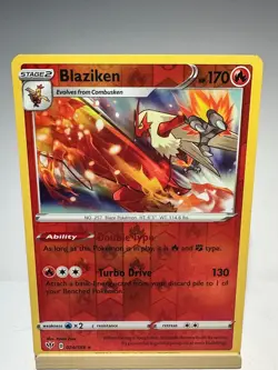 Blaziken 024/189 Holo Rare Darkness Ablaze Pokemon Near Mint - Image 1