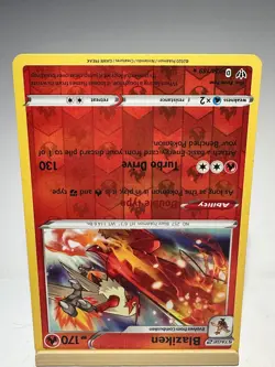 Blaziken 024/189 Holo Rare Darkness Ablaze Pokemon Near Mint - Image 2
