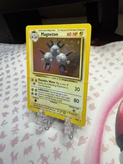 Pokemon WOTC Magneton Base Set 9/102 Holo Unlimited Holo Rare - Image 3