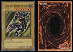 Gaia The Fierce Knight LOB-006 Ultra Rare YU-GI-OH - Image 3