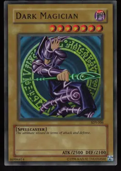 Dark Magician SDY-006 Unlimited Ultra Rare YU-GI-OH - Image 1