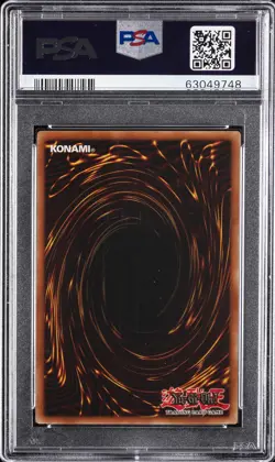 2002 YU-GI-OH! LOB-LEGEND OF BLUE EYES WHITE DRAGON FIEND REFLECTION #2 PSA 8 - Image 2