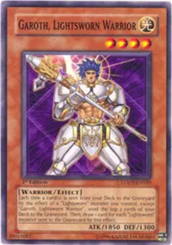 Garoth, Lightsworn Warrior - LODT-EN020 - Common - 1st Edition - Lightly Played - Image 1