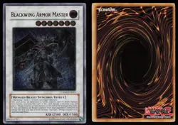 Blackwing Armor Master (UTR) CRMS-EN041 Unlimited Ultimate Rare YU-GI-OH - Image 3