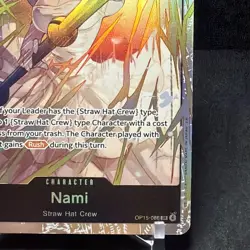 Nami OP15-086 SR One Piece Adventure On Kami’s Island Near Mint - Image 2