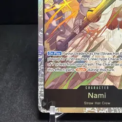 Nami OP15-086 SR One Piece Adventure On Kami’s Island Near Mint - Image 3