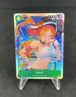One Piece TCG Nami OP14-031 (SR) The Azure Sea’s Seven English￼ - Image 1