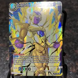 Returning Evil Golden Frieza BT2-062 SR Foil Dragon Ball Super Card Game | NM - Image 1