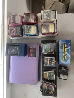 Magic: The Gathering Foil Borderless Showcase Anime Lot, Legendary Cards & Sets - Image 1