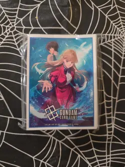 Gundam Card Game Wing PB01 Sleeves 70ct Sealed US Seller - Image 1