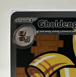 Paradox Rift Pokemon Card, Gholdengo EX 252/182 Ultra Rare - Image 2