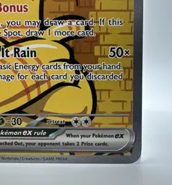 Paradox Rift Pokemon Card, Gholdengo EX 252/182 Ultra Rare - Image 4
