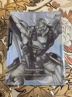 Gundam Card Game Resource (Mobile Suit Gundam Wing) Resource Tokens RP-031 - Image 1
