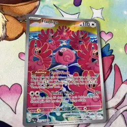 Pokemon Card TCG Flamigo 227/193 Holo Illustration Rare Paldea Evolved Art - Image 3