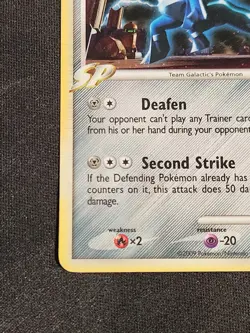 Dialga G - 7/127 - Pokemon Platinum Holo Card MP - Image 5