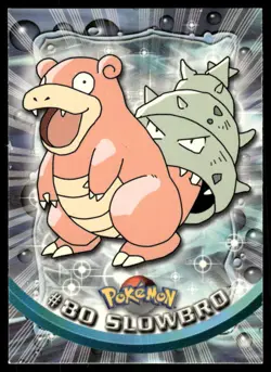 Pokemon Cards Slowbro #80 Topps Trading Cards Series 2 NM *4 - Image 1