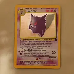 Pokemon Gengar Stormfront Rare Stage 2 110 HP 18/100 Regular Card - Image 1