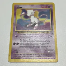 Mew Wizards of the Coast Promo #8 NON HOLO Pokemon Trading Card Game MP - Image 2
